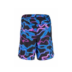 Valentino Neon-Print Swim Shorts