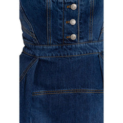 Alexander McQueen Denim Mini Dress