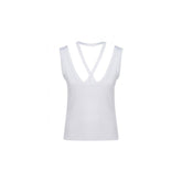 MM6 Maison Margiela Ribbed Cotton Top