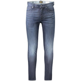 Hugo Boss Blue Cotton Jeans & Pant
