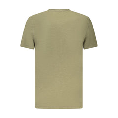 Hugo Boss Green Cotton T-Shirt