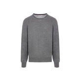 Brunello Cucinelli Gray Cashmere Sweater