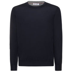 Brunello Cucinelli Blue Cashmere Sweater