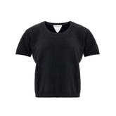 Bottega Veneta Black Cashmere T-Shirt