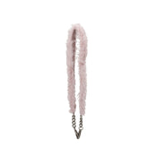 Miu Miu Pink Fur Shoulder Bag