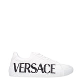 Versace White Leather Sneakers