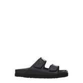Palm Angels Black Leather Slipper