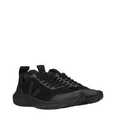 Veja Black Fabric Sneakers