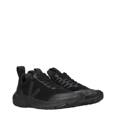 Veja Black Fabric Sneakers
