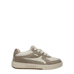 Palm Angels Beige Fabric Sneakers