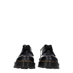 Dr. Martens Black Leather Oxfords And Derby