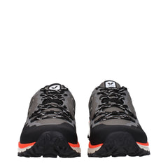 Veja Gray Fabric Sneakers