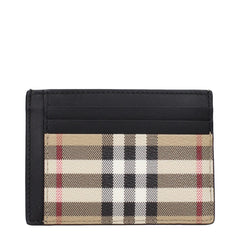 Burberry Beige Fabric Cardholder