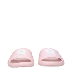 Kenzo Pink Cotton Slipper