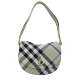 Burberry Gray Fabric Crossbody Bag