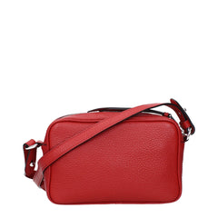 Prada Red Leather Crossbody Bag
