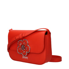 Kenzo Red Leather Crossbody Bag