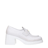 Miu Miu White Leather Broch