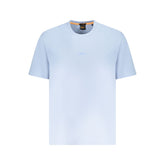 Hugo Boss Blue Cotton T-Shirt