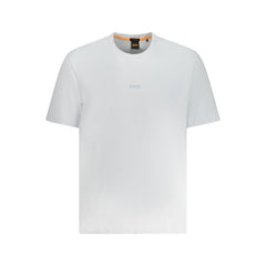 Hugo Boss Blue Cotton T-Shirt