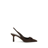 Prada Suede Slingback Pumps