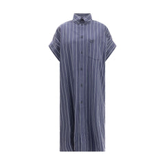 Balenciaga Striped chemisier Dress