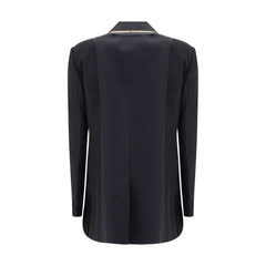 Sacai Double-breasted Blazer with double revers