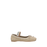 Miu Miu Suede Ballerinas