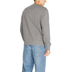 Hugo Boss Gray Cotton Sweatshirt