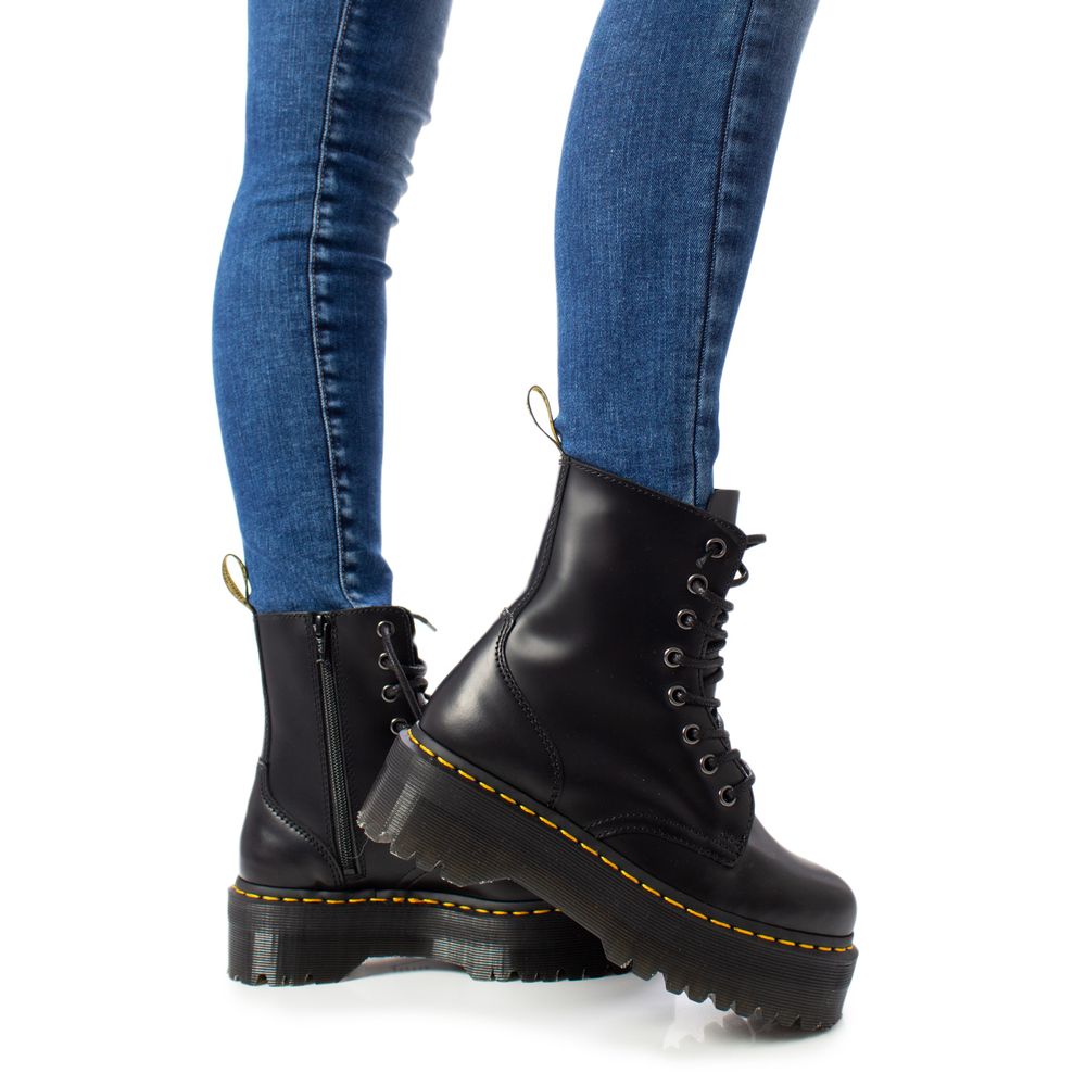Dr. Martens Black Leather Ankle