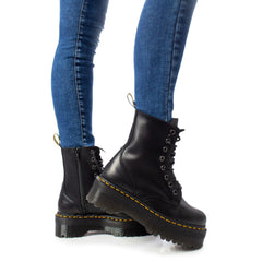 Dr. Martens Black Leather Ankle