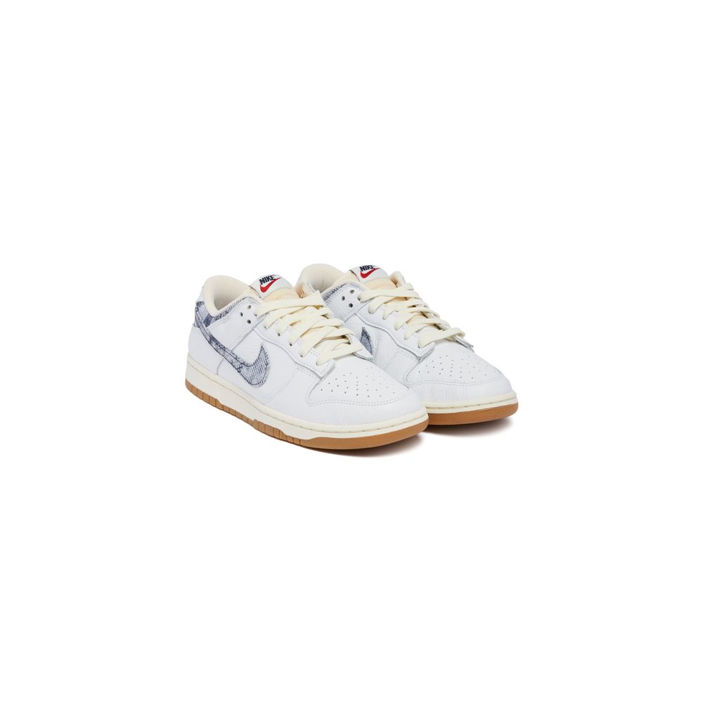 Nike Dunk Low White/ Midnight Navy-Gym Red-Sail