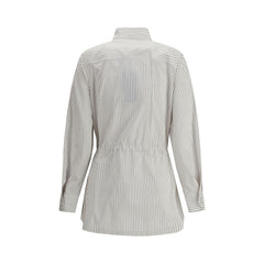 Fendi Striped Shirt Jacket