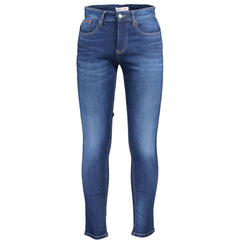 Tommy Hilfiger Blue Cotton Jeans & Pant