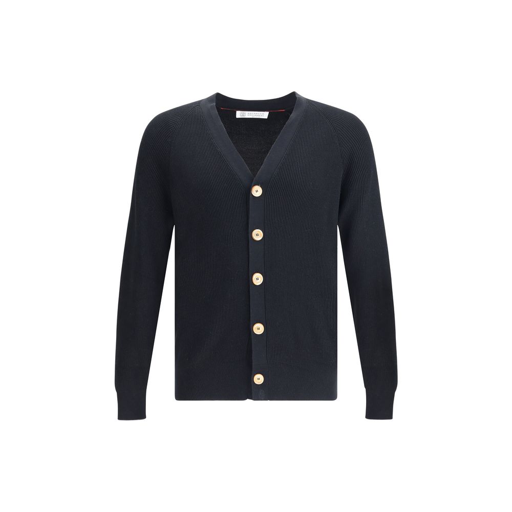 Brunello Cucinelli Ribbed Cardigan