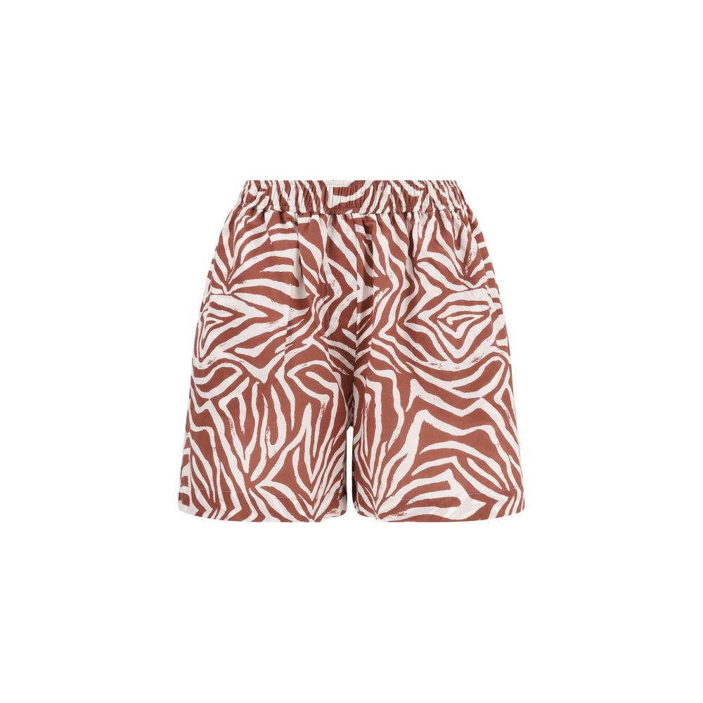 Brunello Cucinelli Zebra patterned Shorts