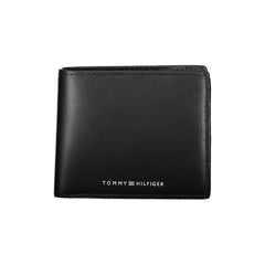 Tommy Hilfiger Black Leather Men Wallet