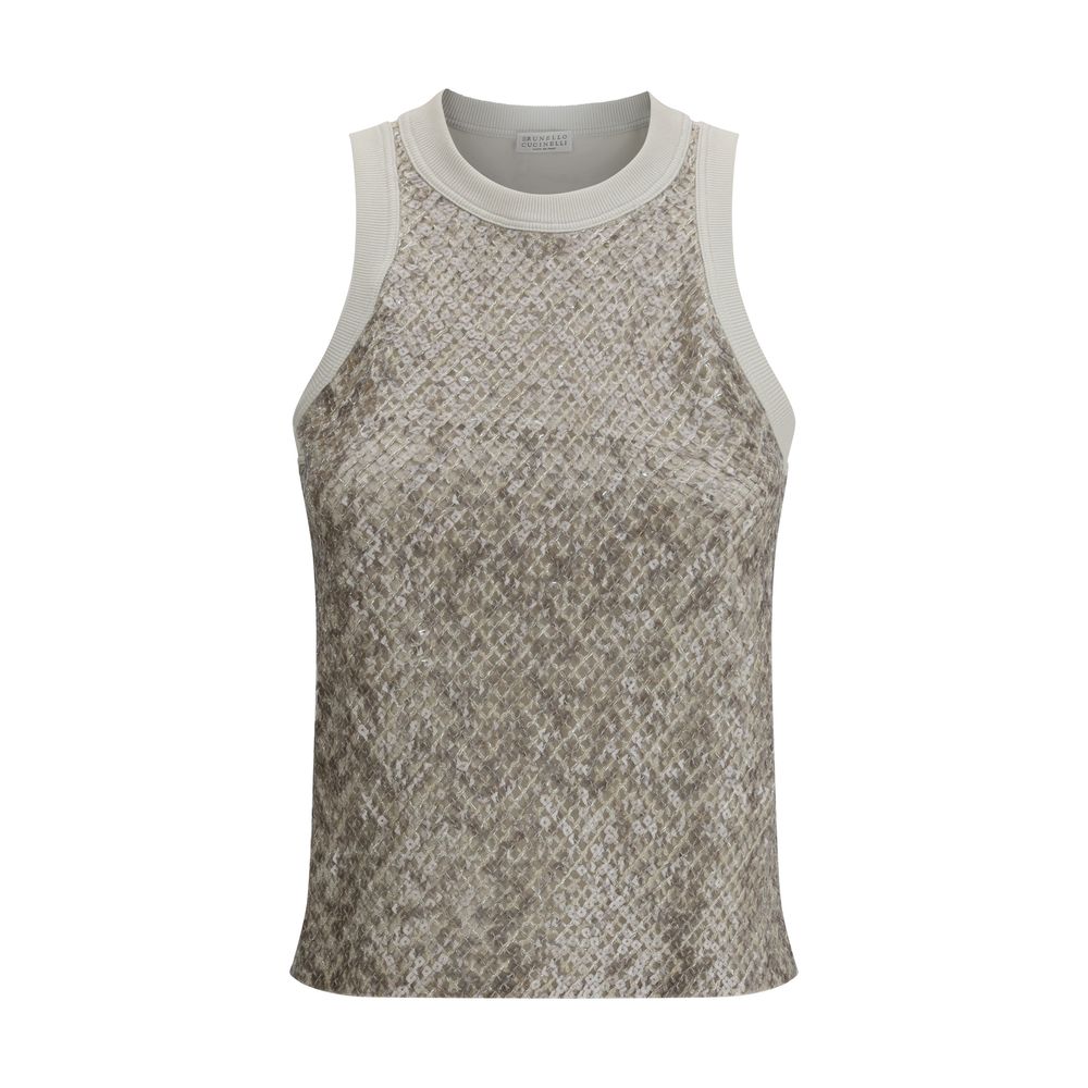 Brunello Cucinelli Sequins Top
