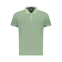 Norway 1963 Green Cotton Men Polo Shirt