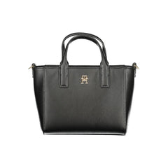 Tommy Hilfiger Black Polyester Women Handbag