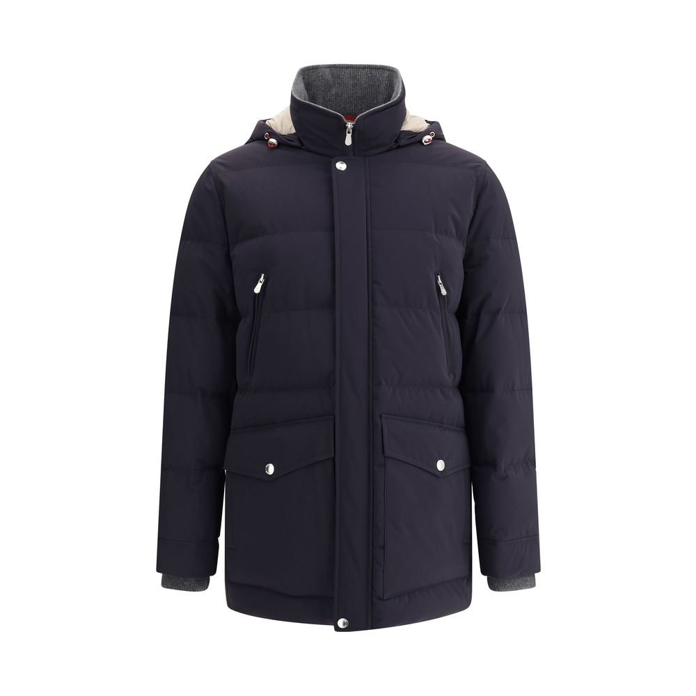 Brunello Cucinelli Down Jacket with Hood