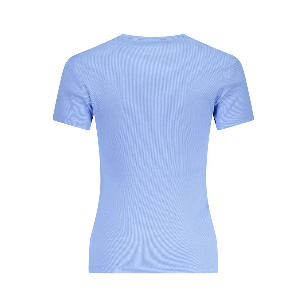 Tommy Hilfiger Blue Cotton Tops & T-Shirt