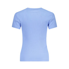 Tommy Hilfiger Blue Cotton Tops & T-Shirt