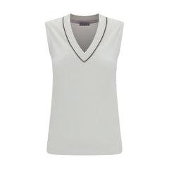 Brunello Cucinelli Ribbed Top