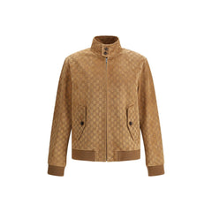 Gucci Suede bomber Jacket