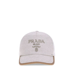 Prada Logoed Baseball Hat