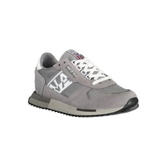 Napapijri Gray Polyester Sneaker