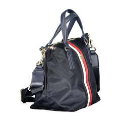 Tommy Hilfiger Blue Nylon Handbag