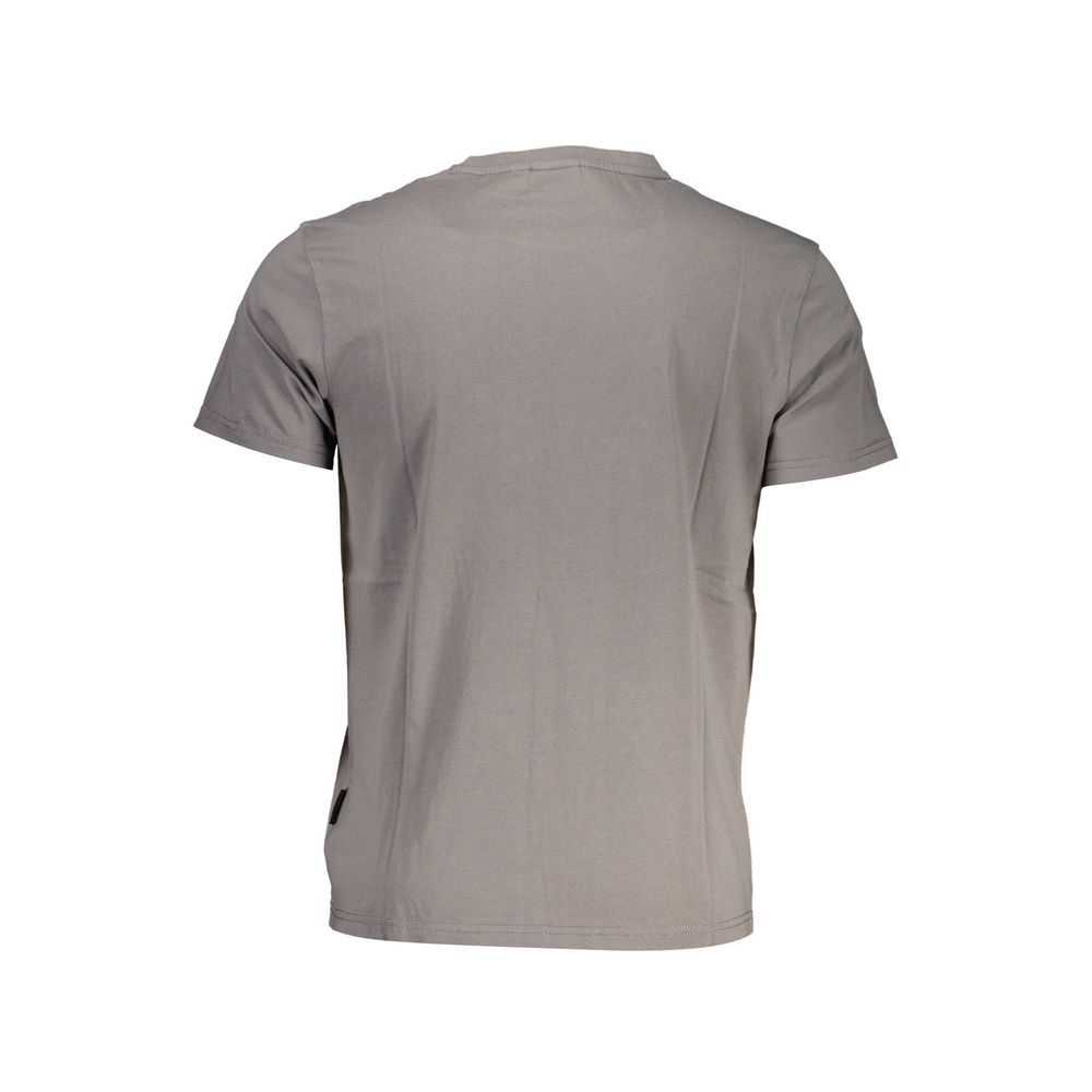 Napapijri Gray Cotton T-Shirt