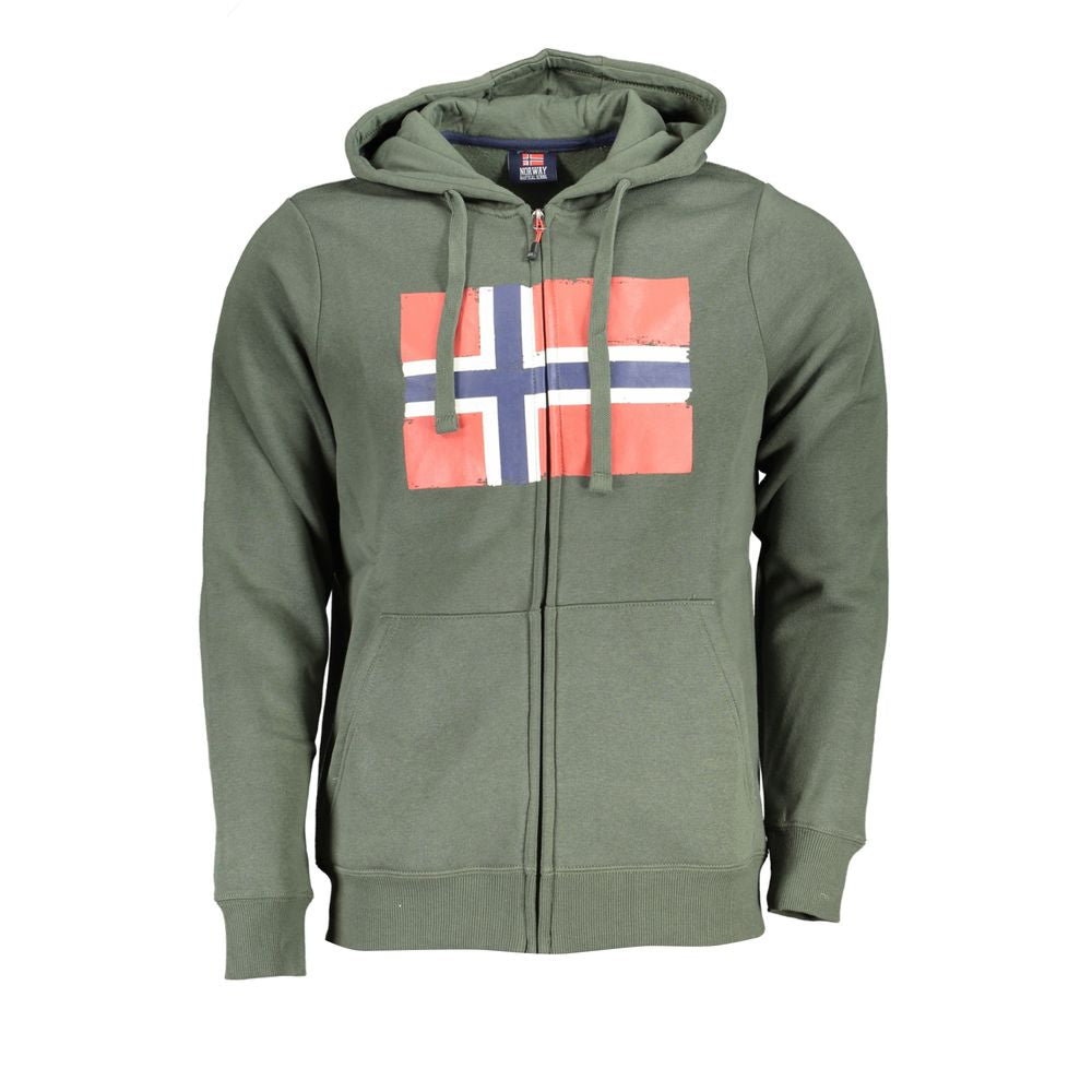 Norway 1963 Green Cotton Sweater